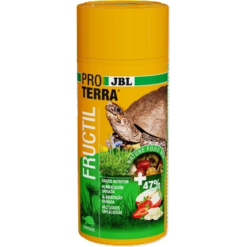 JBL PROTERRA FRUCTIL Основна храна с плодове за всички костенурки 250ml, 80gr