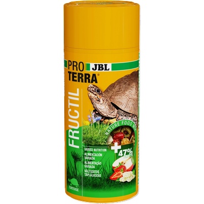JBL PROTERRA FRUCTIL Основна храна с плодове за всички костенурки 250ml, 80gr