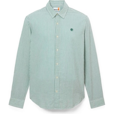 Timberland Мъжка риза с копчета Timberland L/S Seersucker Striped Shirt Regular Shirt - Myrtle Yd - размер XL (033-3224-0213)