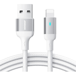 JOYROOM Кабел Joyroom A10 Series, USB към Lightning, 2.4A, 2m, бял (S-UL012A10 (S-UL012A102W)