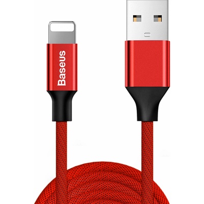 Baseus CALYW-C09 Yiven USB - iPhone lightning, 3m, červený