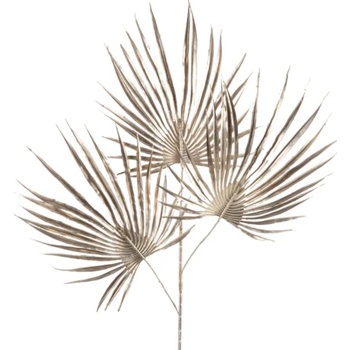 EUROFIRANY Umelý kvet 70 cm palma šampan