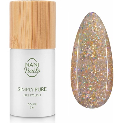 NANI gél lak Simply Pure 5 ml - Gold Dust