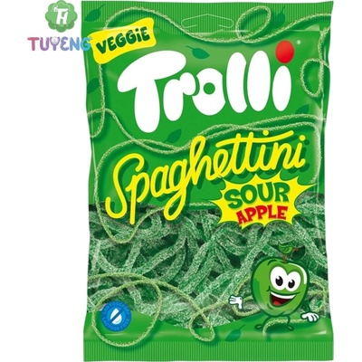 Trolli Spaghettini Sour Apple 100 g