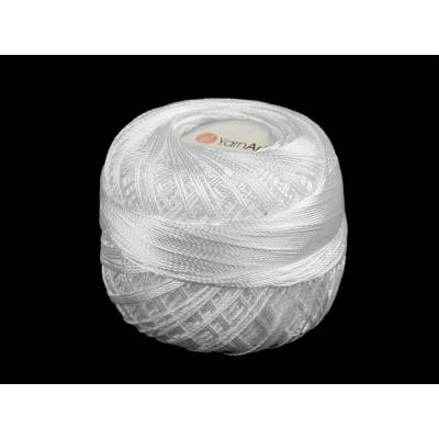 Příze háčkovací Tulip 50 g Varianta: 1 (401) bílá, Balení: 6 ks 49662/121015/230879