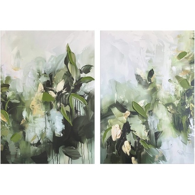 Obraz na plátně Myrta, 70 × 50 cm, set 2 ks, ručně malovaný CA-15599 – Hledejceny.cz