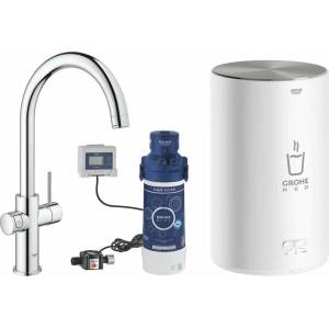 GROHE Кухненски смесител Grohe Red Duo хром тип C чучур и бойлер размер M (30083001)