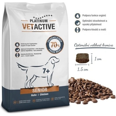 Platinum VetActive Senior Chicken 1,5 kg