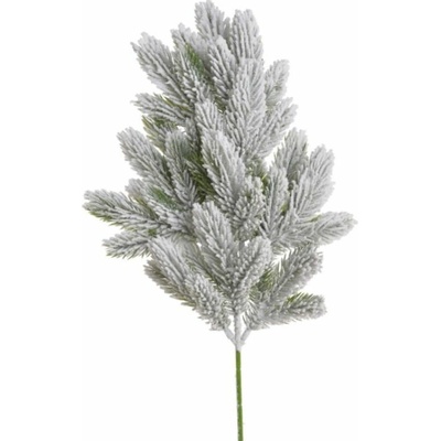 Přízdoba Větvička 48cm smrková, zasněžená