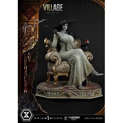 Prime 1 Studio Resident Evil Village Throne Legacy Collection 1/4 Alcina Dimitrescu 66 cm