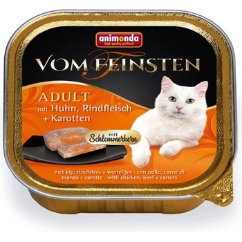 Animonda Cat Vom Feinsten Adult Adult с пълнеж: пилешко, говеждо и моркови 100 г