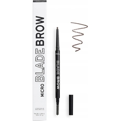 Makeup Revolution Relove Blade ceruzka na obočie Brown 0,1 g