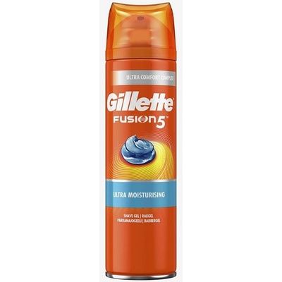 Gillette Fusion 5 Ultra Moisturing gél na holenie 200 ml
