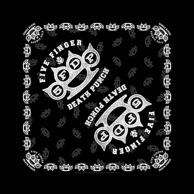 Five Finger Death Punch Шал Knuckles Black (B117)
