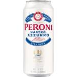 Peroni (Перони) Nastro Azzurro Светлa Бира 0.5 л 5.1% Кен 24 бр. Стек
