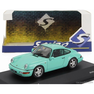 Solido Porsche 911 964 Rs Clubsport Coupe 1994 Světle Zelená 1:43