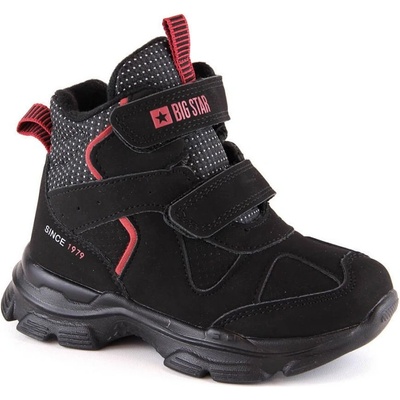 Big Star Jr vysoká sportovní obuv INT1883 černá