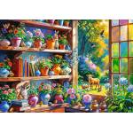 Trefl - Puzzle Spring morning in the orangery - 500 piese