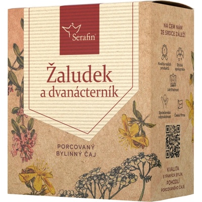 Serafin Žaludek a dvanácterník bylinný čaj porcovaný 15 x 2,5 g
