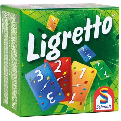 Schmidt Spiele Настолна игра Ligretto card game: Green set - Семейна (01207)