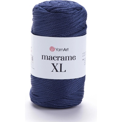 Yarn Art Macrame XL 162 tmavě modrá