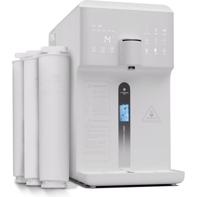 Klarstein AquaFina 3L, пречиствател на вода, 5-степенна филтрация, обем 6 л, 6 температури на водата, бял (WFT2-AquaFina6LWhite) (WFT2-AquaFina6LWhite)