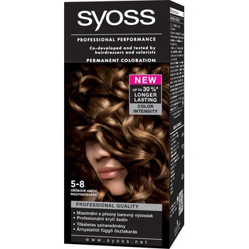 Syoss Permanent Coloration 5-8 Hazelnut Brown