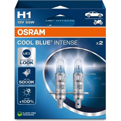 OSRAM CoolBlue Intense H1 55W NextGeneration 5000K BOX (2842)