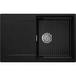 Твоят Стил Черна кухненска мивка от гранит Сан Франциско Level 780 x 500 mm Мивка за вграждане