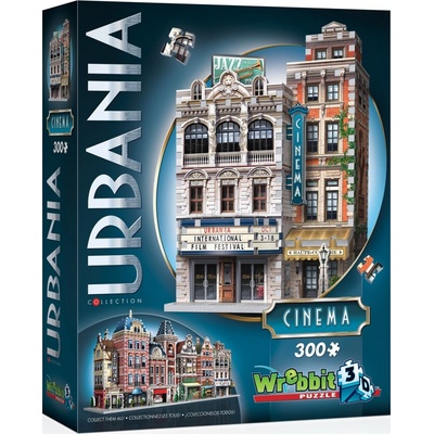 Wrebbit 3D puzzle Urbania Kino 300 ks