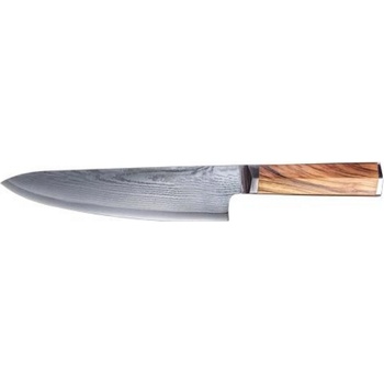 Swityf kuchyňské nože Damaškový kuchařský nůž oliva 20 cm