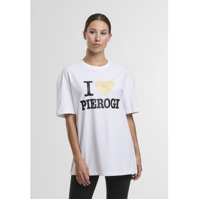 Mister Tee Тениска I Love Pierogi Oversize Boyfriend Tee white XSUB-MST230-00220 - Камуфлаж, размер L