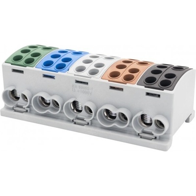 Rozvaděč 125A 5P (3L+N+PE) 5x 25-35 HLK ZUG F-ELEKTRO