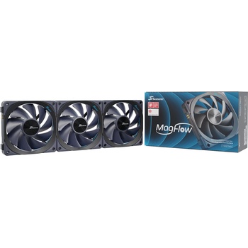 Image 1 of Seasonic MagFlow 120mm 3-Pack (1YFNDF1RT3A10W)