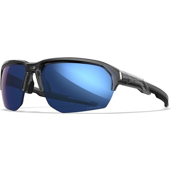 Wiley X Слънчеви очила Jakl, Captivate Polarized Blue Mirror/Gloss Crystal Grey (CHJKL09)