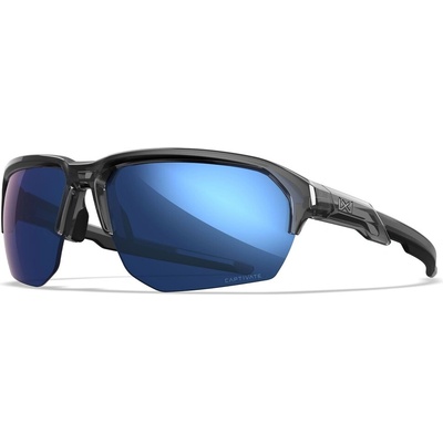 Wiley X Слънчеви очила Jakl, Captivate Polarized Blue Mirror/Gloss Crystal Grey (CHJKL09)