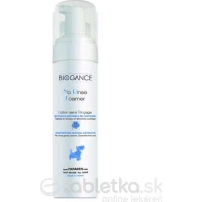 Biogance bezoplachový No rinse foamer Dog 200 ml