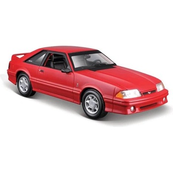 Maisto - Специално издание - 1993 Ford Mustang SVT Cobra, червена, 1: 24