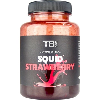 TB Baits Power Dip GLM Squid Strawberry 150 ml