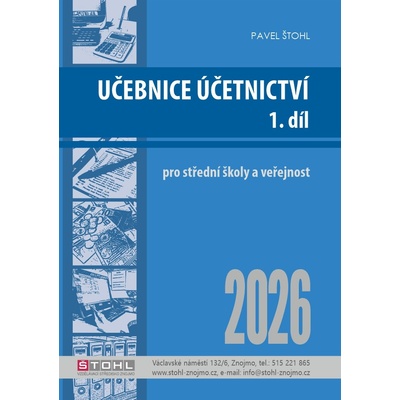 Učebnice Účetnictví I. díl 2026