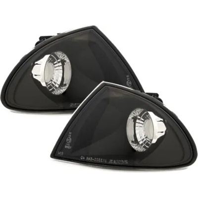 Кристални мигачи до фара bmw e46 комби (98-01) - черни (kgb04b)