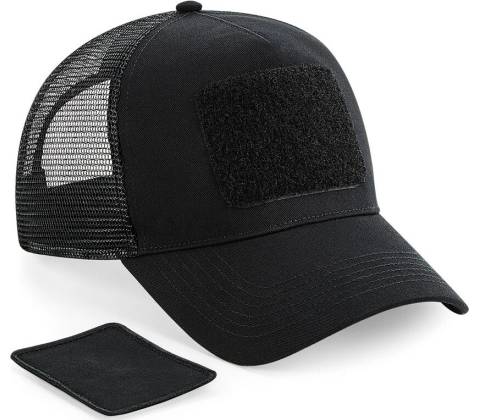 Beechfield Snapback Trucker ČIERNA