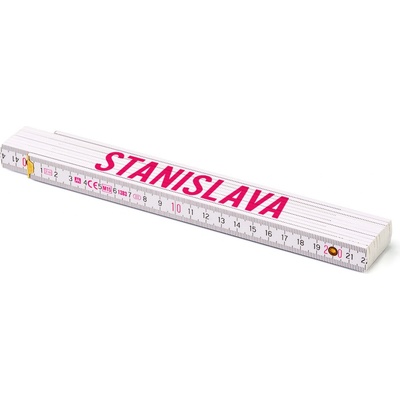 Metrie Skládací metr Block 52 Se jménem Stanislava 2 m