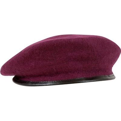 Military Baret kaštanově hnědý