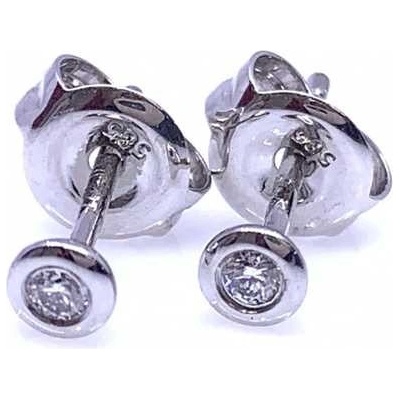 Jan Kos jewellery zlaté náušnice s briliantem 83000618