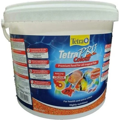 Tetra PRO COLOR Multi Cirisps 10L - Премиум храна за декоративни риби на чипс, 10 литра/2.1 кг