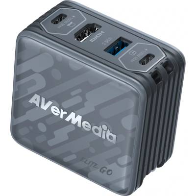 AVerMedia Зарядно и външен кепчър AverMedia Elite Go GC313PRO Hub Streaming (AVER-GC313PRO)