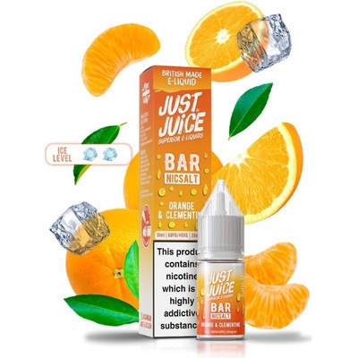 Just Juice Salt Orange & Clementine 10 ml 20 mg