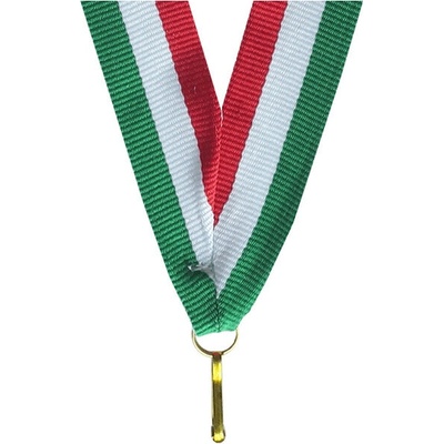 TROFEJE.sk Stuha V8 zelená/biela/červená