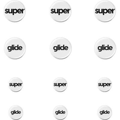 Pulsar Superglide 2 (Type-C) Universal 6mm + 9mm (12pcs) White Комплект крачета за мишка (UNIDOTSGW2)
